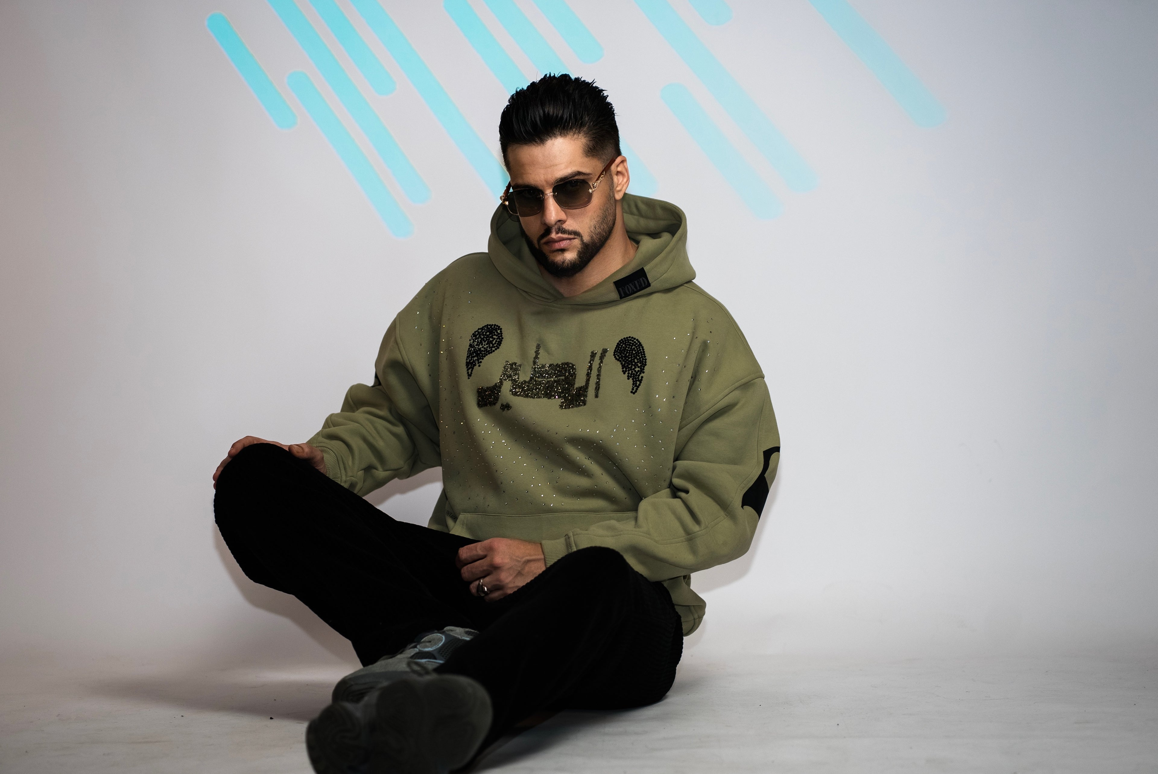 THE FALCON Hoodie — Rhinestone “Al-Tair” Edition